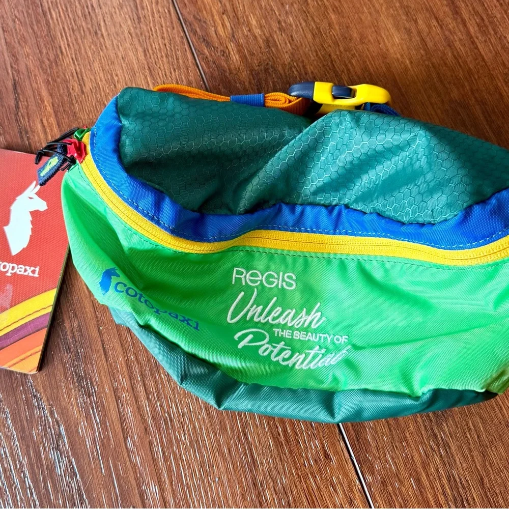 NWT Cotopaxi kapai bataan 3L Fanny Pack-Del Dia new tags green blue orange red - Picture 2 of 6